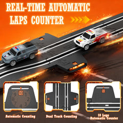DUONIZAY two-car chassis provide stable control during racing.
