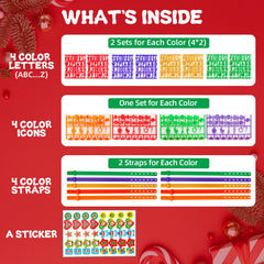 Dupamind five-color strap kit enables mix-and-match bracelet customization.