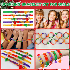 Dupamind interchangeable letter beads provide spelling and message options.