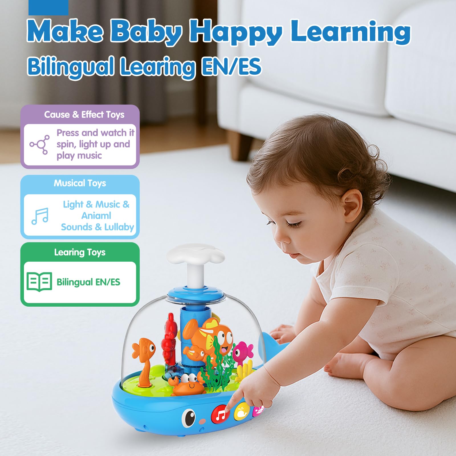 DUPHLAGT tummy time play boosts motor coordination.