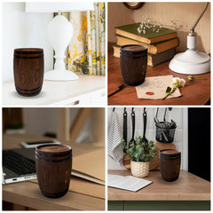Piggy Bank for Adults is a durable, reusable wood savings box.