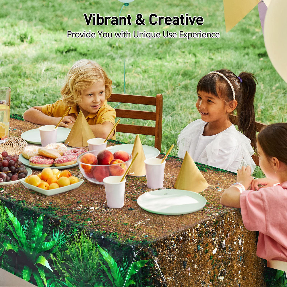 durony forest path tablecloth large 108x54 inch covers rectangular tables for gatherings