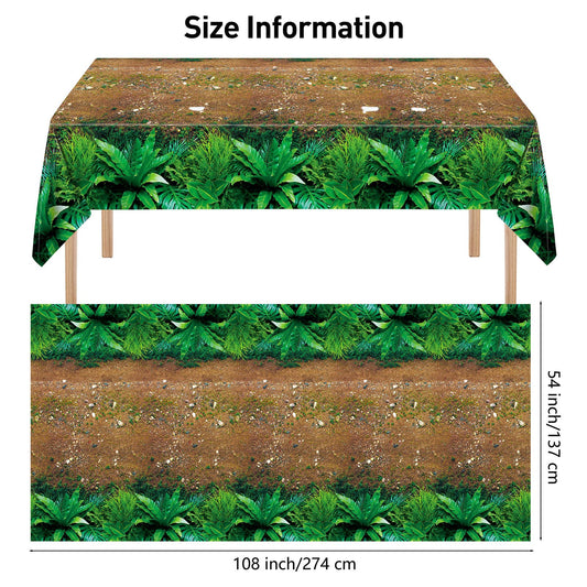 durony forest path tablecloth waterproof surface keeps surfaces clean during events