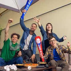 Durony sports-themed party favors for fun, interactive games.