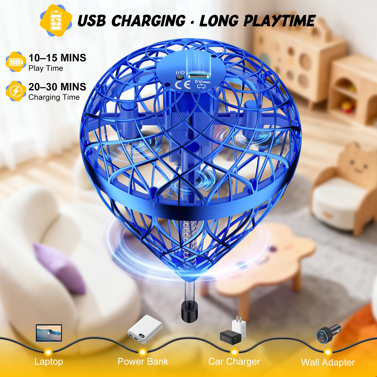 Dusfan US-certified STEM toy encourages curiosity and hands-on play.