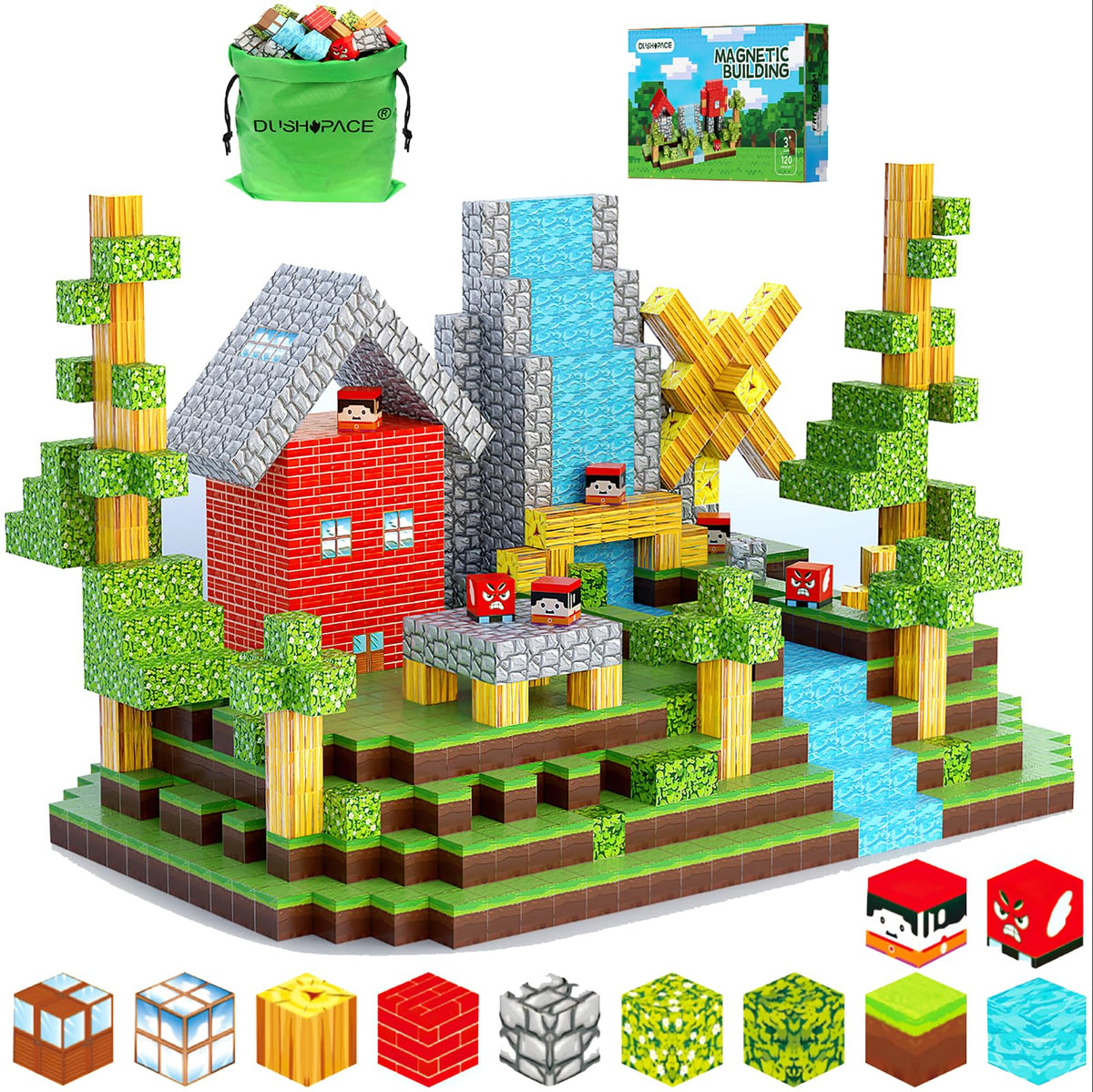 DUSH PACE Forest World Build sparks imaginative play and storytelling.