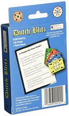 Dutch Blitz Blue Expansion ready for family game night and quick setup.