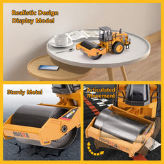 Duturpo road roller action spin highlights spinning roller for realistic play