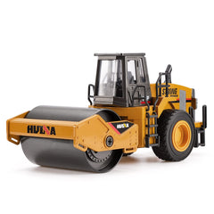Duturpo road roller 1/40 scale side view shows sturdy die-cast build for rough play