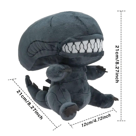 DUUGER Monster Alien plush toy side view; ideal for imaginative play