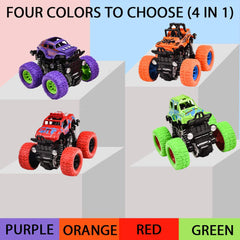 Duyfioa monster trucks packaging box, gift-ready presentation
