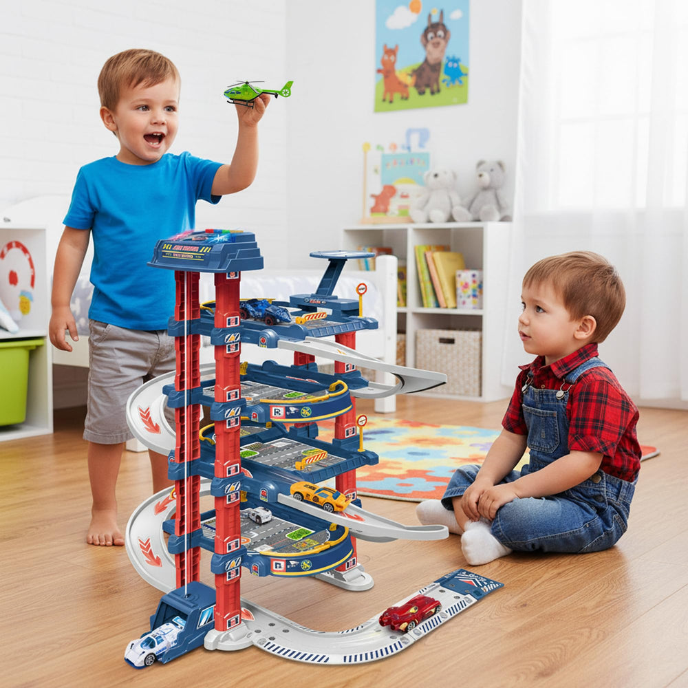 DUYOYU City Ultimate Garage Set educational play promoting learning tasks