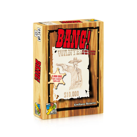dV Giochi DA VINCI Bang 4th Edition box front for immersive Wild West gameplay