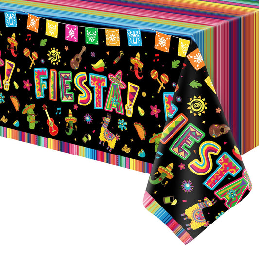 Dvaorc Fiesta tablecloth cactus print for festive gatherings