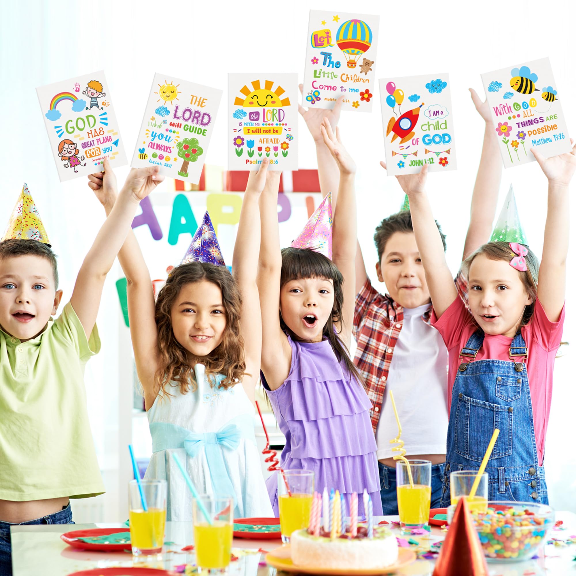 Dvbonike classroom use perfect for Sunday school and parties.