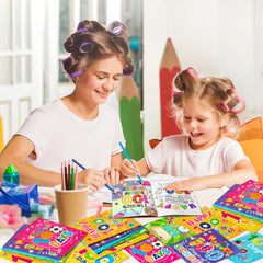 Dvbonike classroom reward coloring set supports positive learning moments.