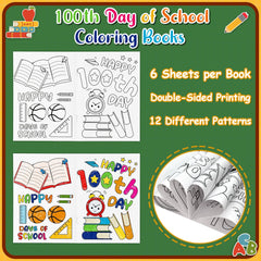 Dvbonike double-sided coloring pages maximize use and minimize material waste.