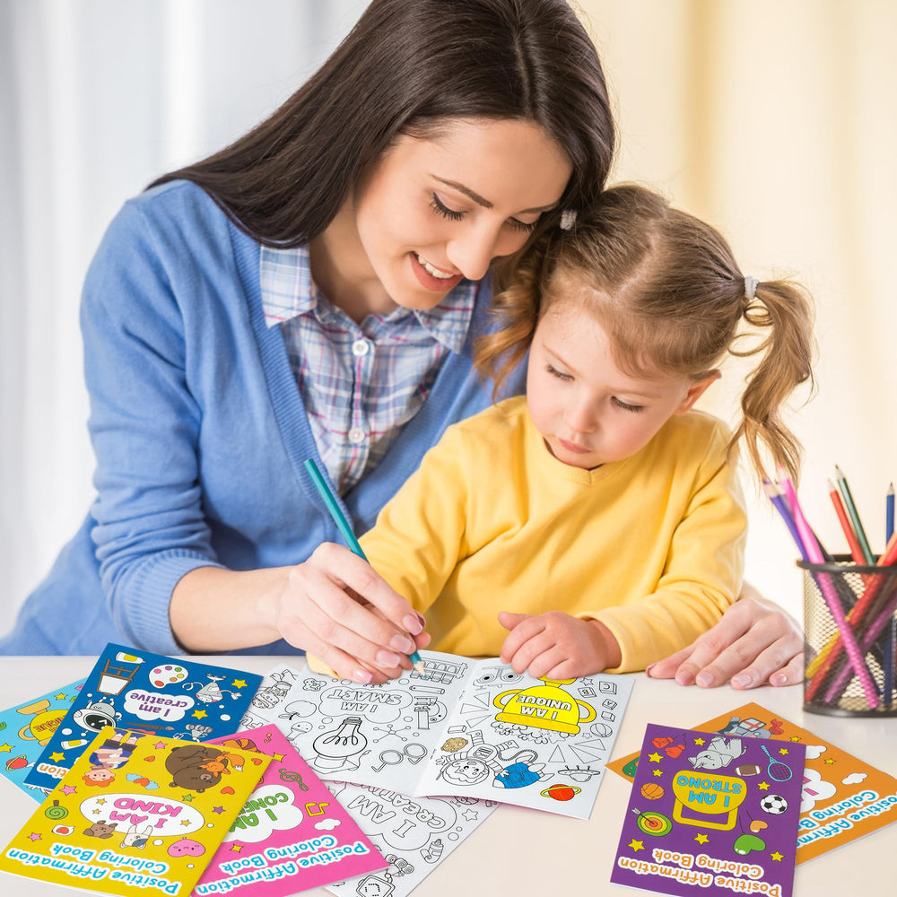 Dvbonike non-toxic paper with double-sided printing ensures safe, mess-free coloring.