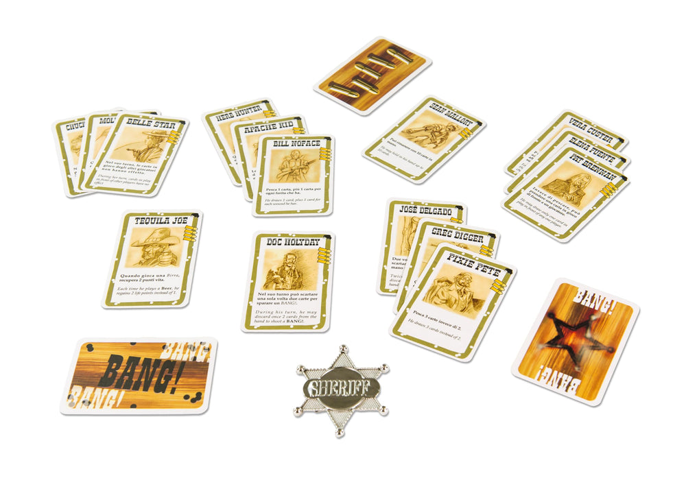 dV Giochi BANG! Bullet A Fistful of Cards expands game options.