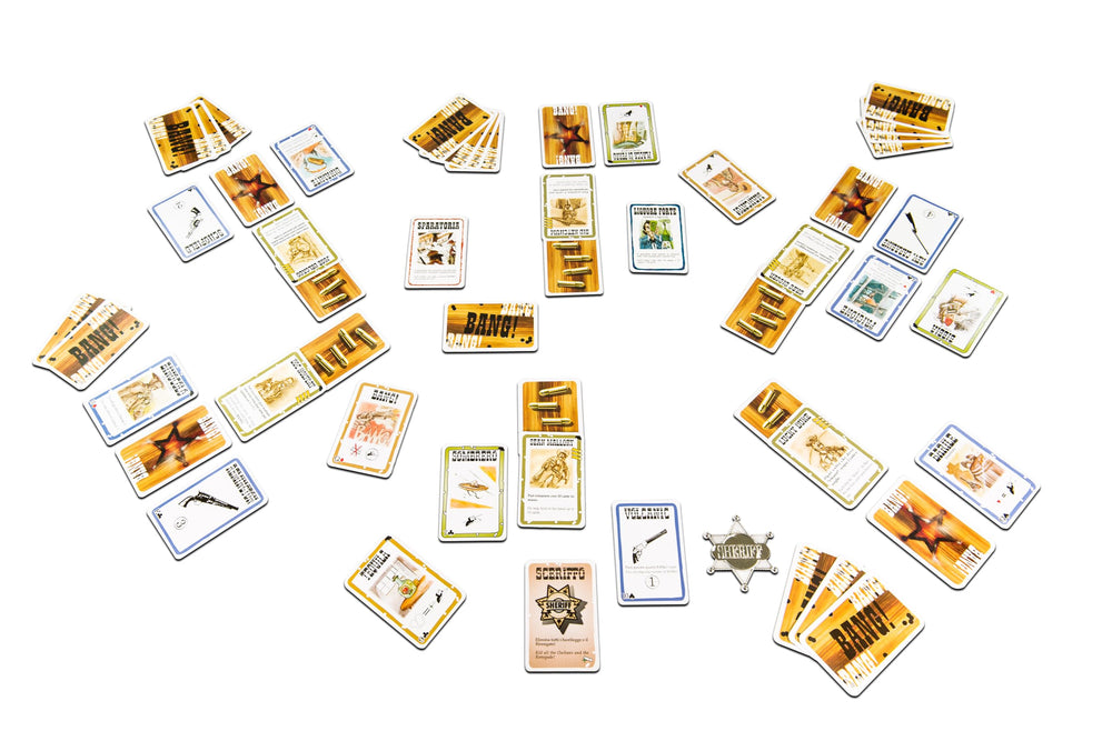 dV Giochi BANG! Bullet expansion content expands tactics and replayability.
