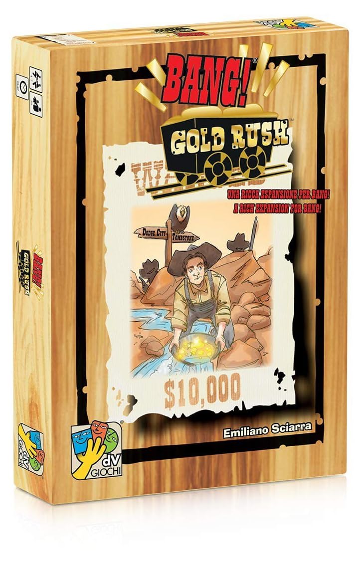 dV Giochi Bang! Gold Rush gold nuggets cascade boosts quick-draw excitement