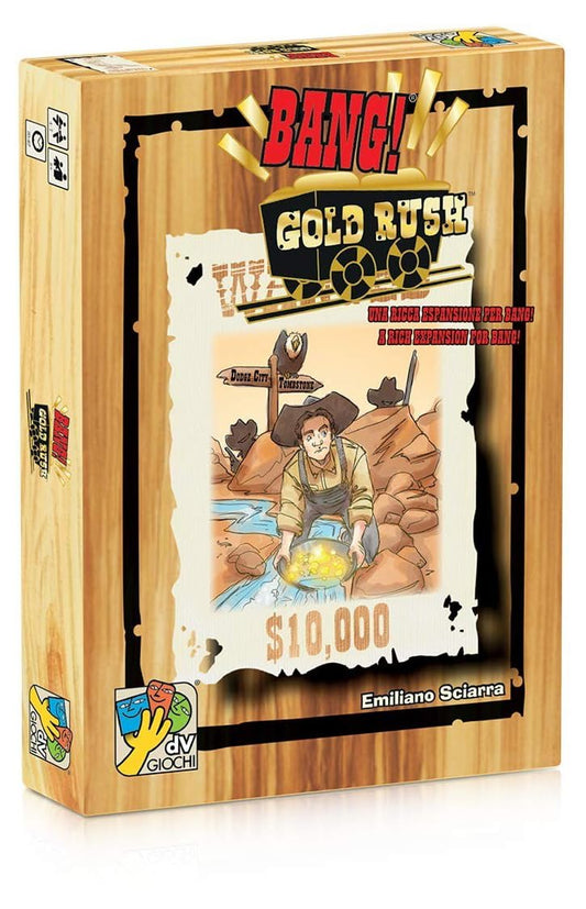dV Giochi Bang! Gold Rush gold nuggets cascade boosts quick-draw excitement