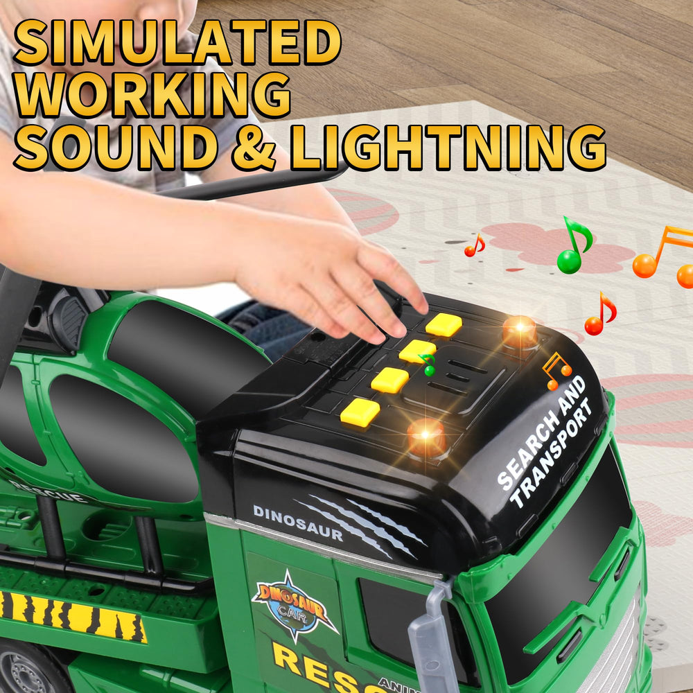 Dwi Dowellin Carrier Truck has smooth 360-degree edges for safe little hands