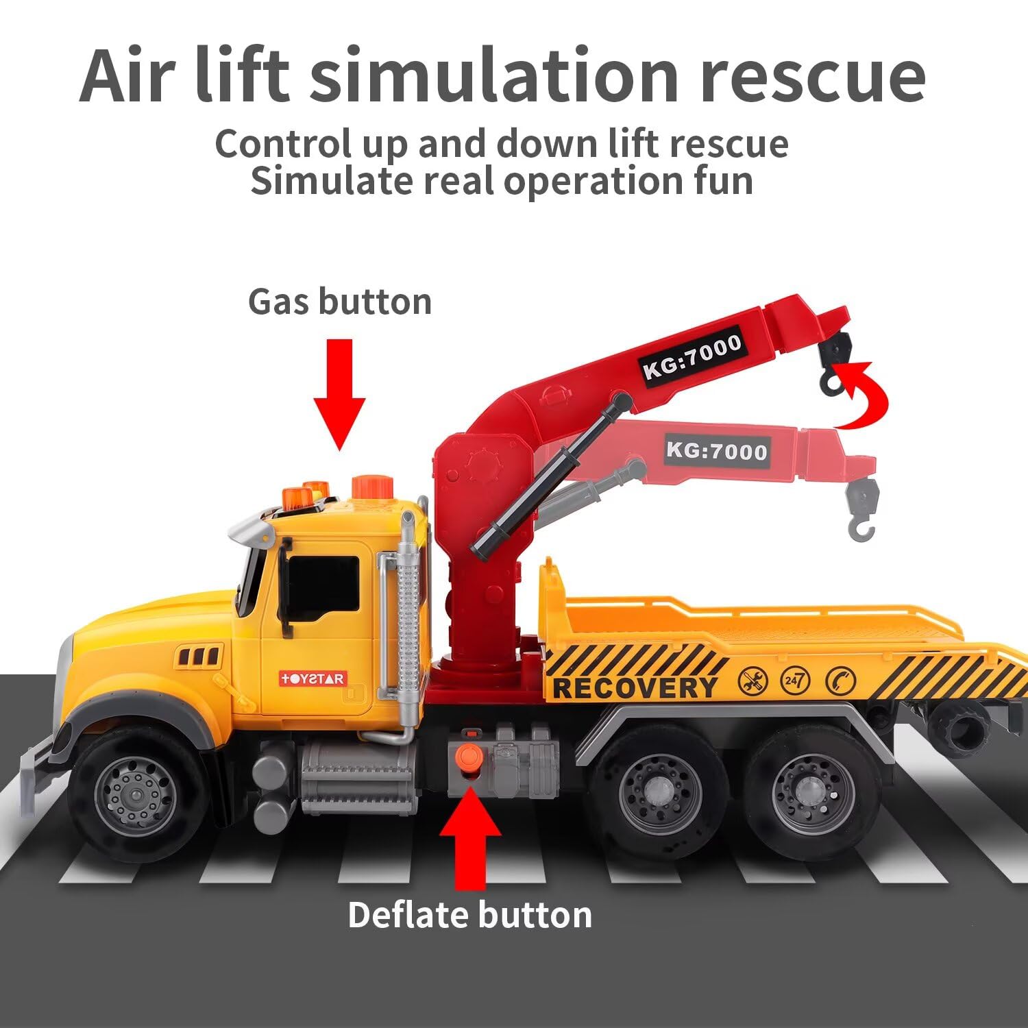 Friction-powered action delivers smooth rolling and engaging pull-and-go play.