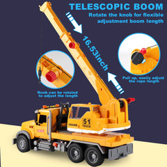 Dwi Dowellin handwheel control enables precise lifting during pretend work.