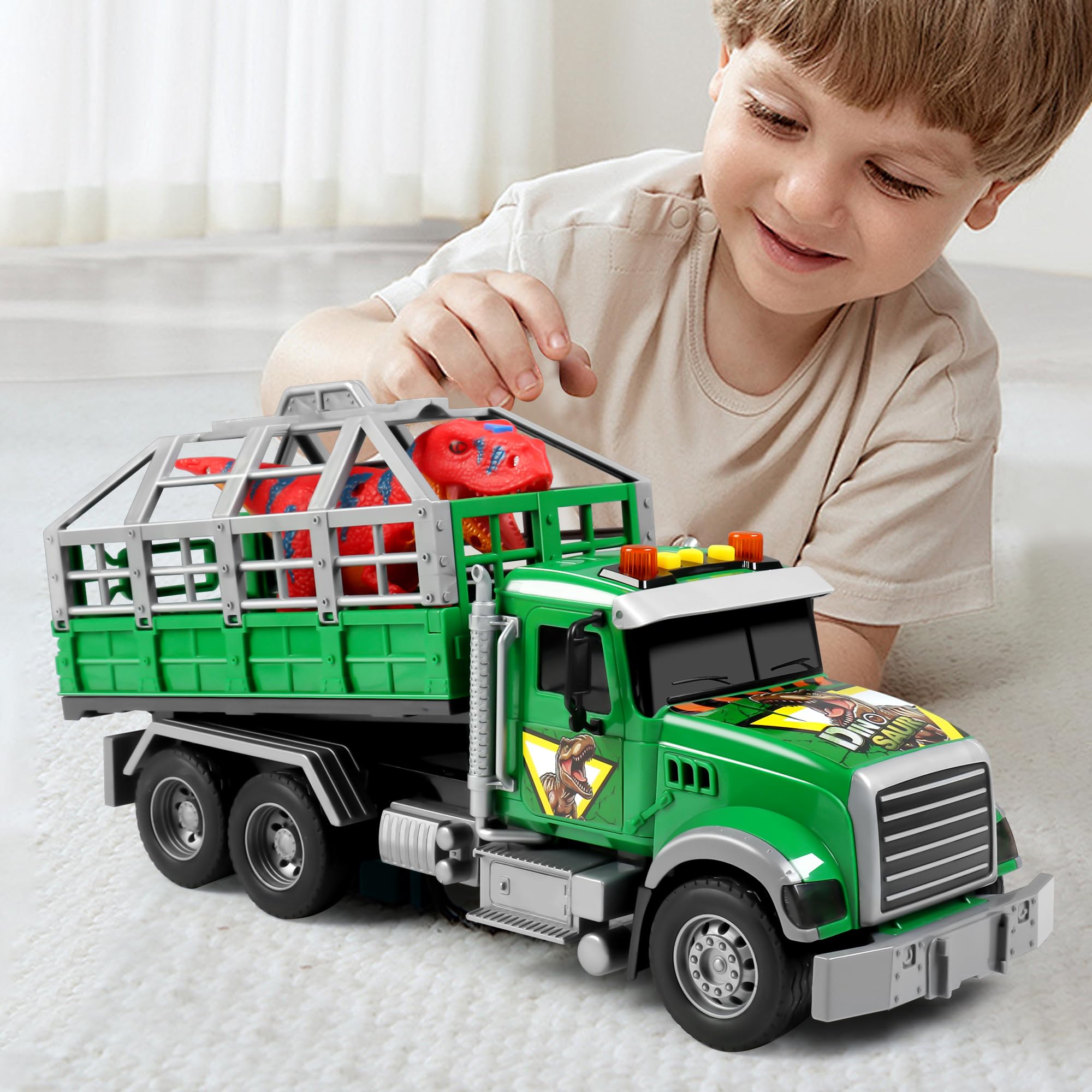 Gift-ready packaging for the Dwi Dowellin toy truck makes a thoughtful present