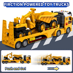 DWIRCTOYS truck head detachable feature for versatile play scenarios.