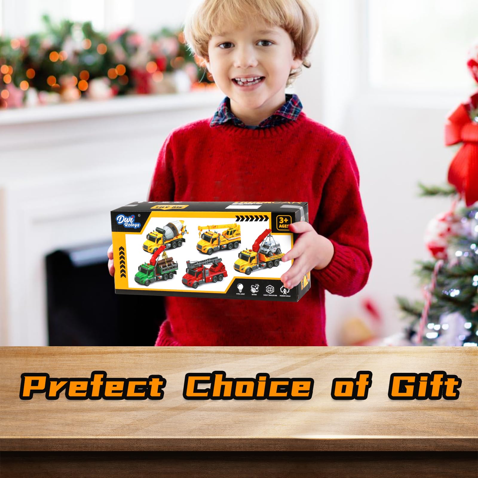 DWIRCTOYS gift-ready toy for ages 3-7, perfect for birthdays or holidays.