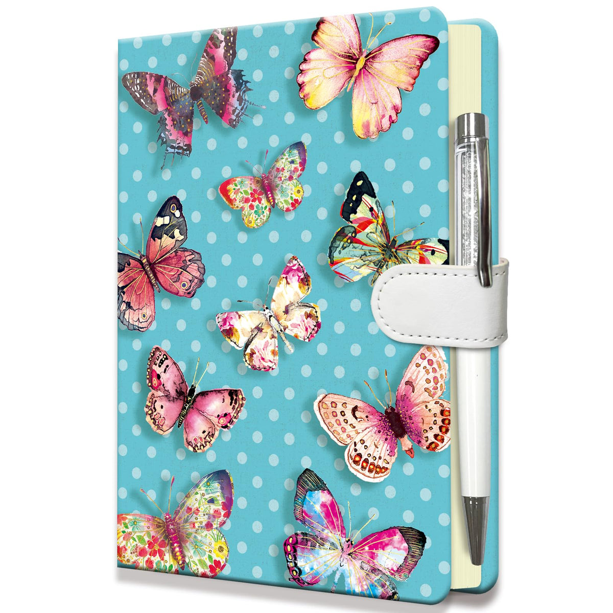 DWIYITTN butterflies journal cover art sparks imagination for young writers.