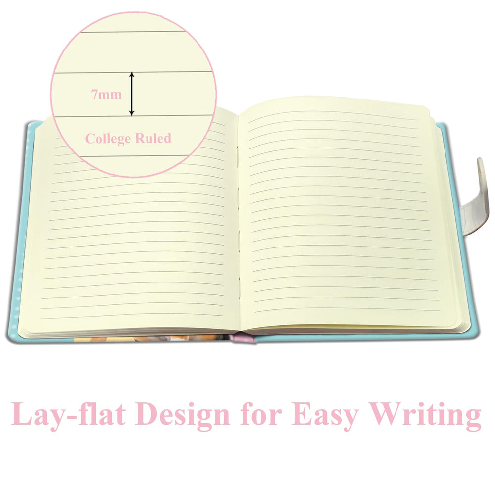 DWIYITTN dog journal durable hard cover protects daily notes.