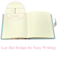 DWIYITTN dog journal durable hard cover protects daily notes.