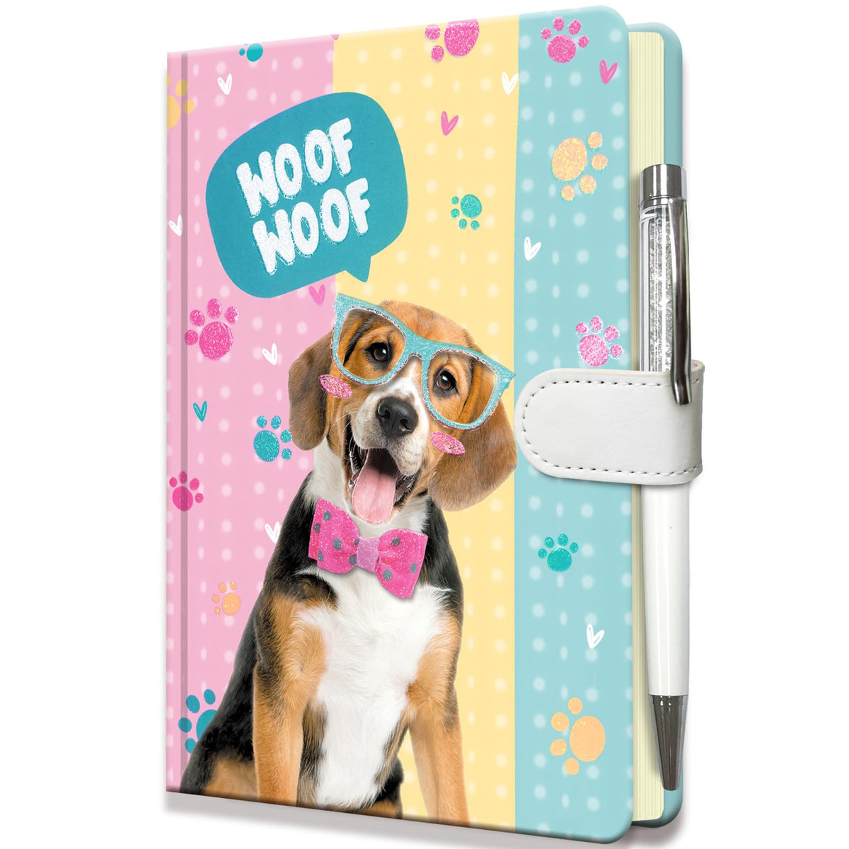 DWIYITTN dog journal with girls cover design inspires playful writing adventures.