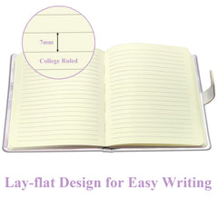 DWIYITTN Floral Journal acid-free pages preserve writing quality over time.