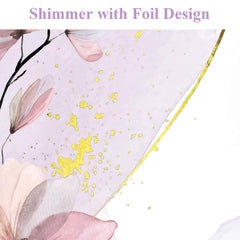 DWIYITTN Floral Journal magnetic closure keeps pages secure during travel.