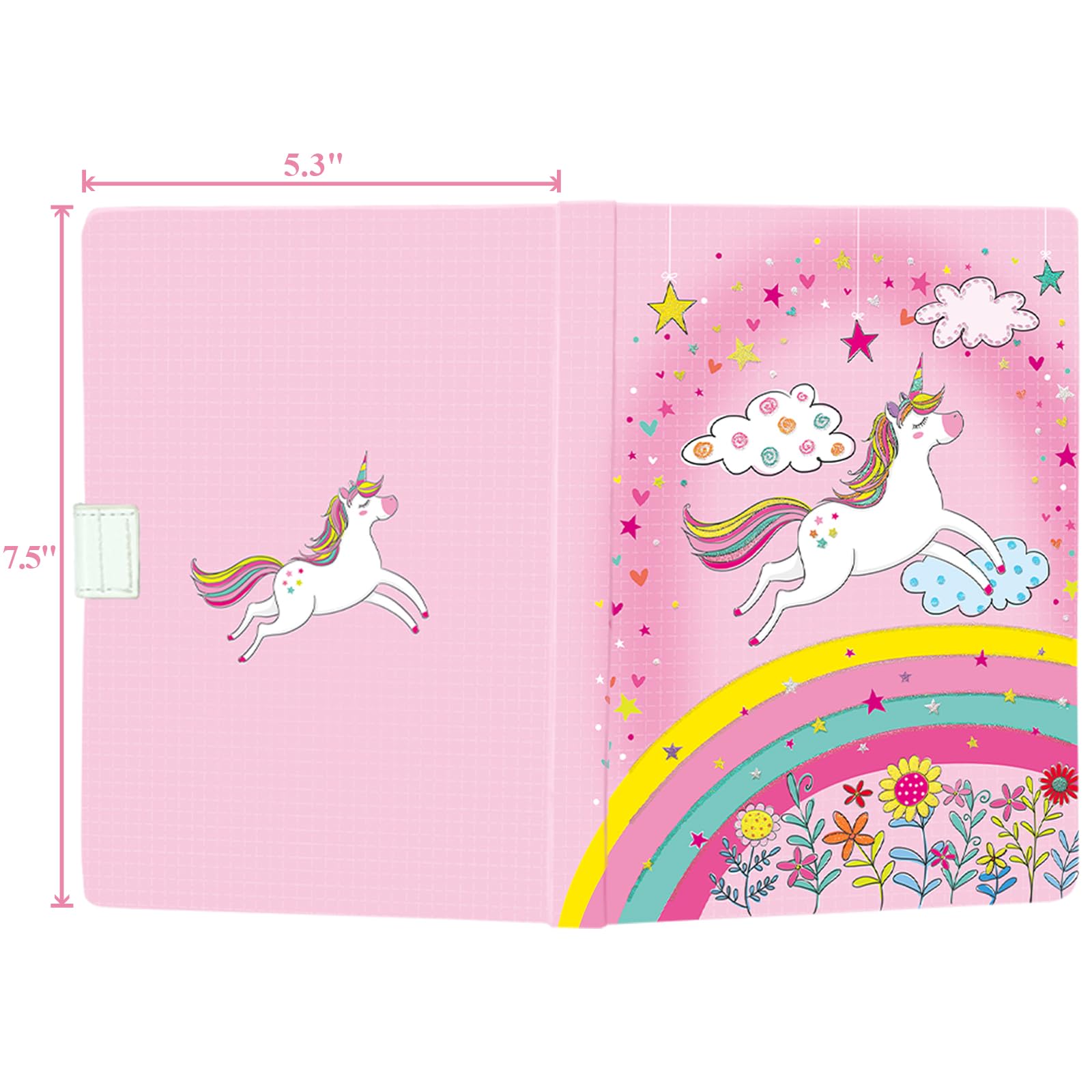 DWIYITTN Unicorn Journal 192 pages support lasting writing sessions