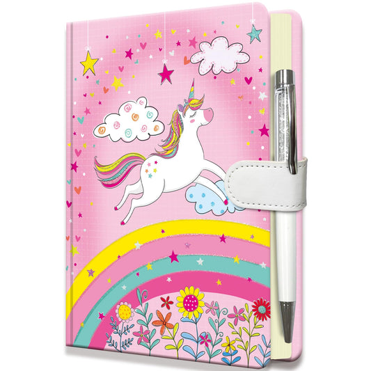 DWIYITTN Unicorn Journal cover with playful art invites creative writing