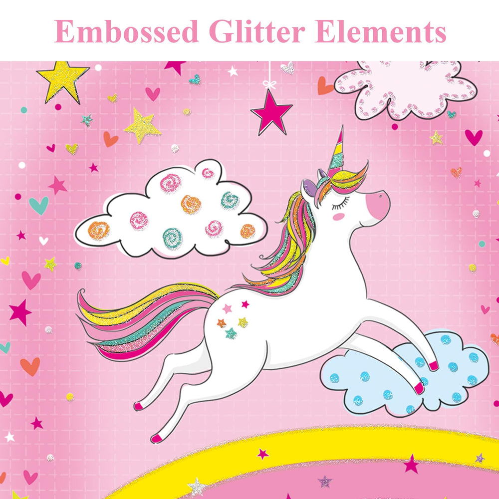 DWIYITTN Unicorn Journal crystal-top pen enhances gifting moments