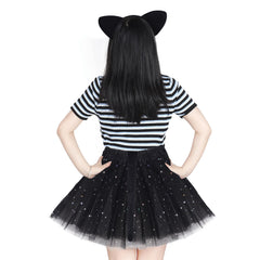 Dxhycc cat costume set—complete five-piece kit for dress-up