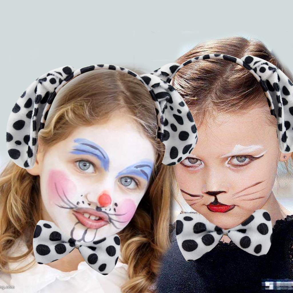 Dxhycc Dalmatian kids costume set ready for celebrations and pretend play.