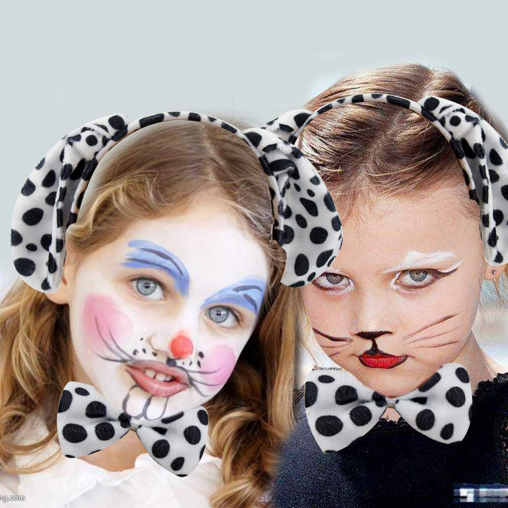 Dxhycc Dalmatian kids costume set ready for celebrations and pretend play.