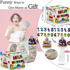 Dxlang Easy Folding Steps to assemble the gift box quickly