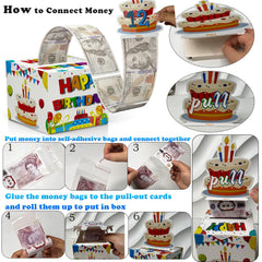 Dxlang Money Gift Contents ready to be placed inside bags