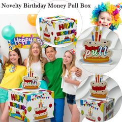 Dxlang Surprise Money Roll Gift with pull-out card in action