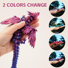 Dxldfks PLA material dragon with clean finish for display