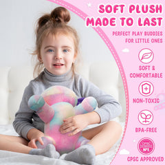 DYBFONO Axolotl plush makes a charming gift for kids and toy lovers.