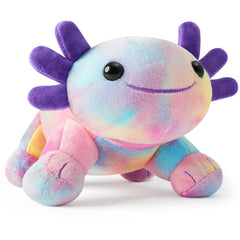 DYBFONO Axolotl plush toy with soft cotton texture for cozy cuddles.